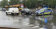 Warszawa: Zderzenie na Alei Krakowskiej. Kierowca Opla w szpitalu
