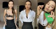Sandra Kubicka dodała nowy post. Pokazała się ZMYSŁOWEJ biurowej stylizacji [ZDJĘCIA]