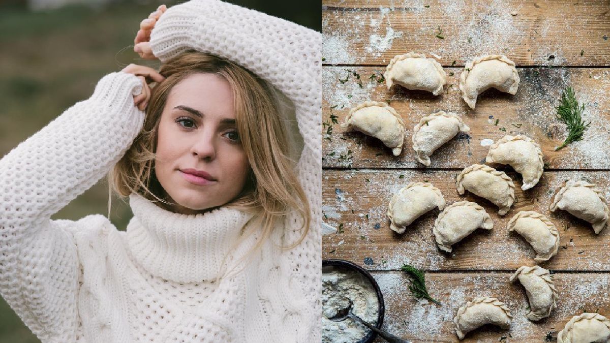 Kasia Tusk robi pierogi wigilijne bez grzybów