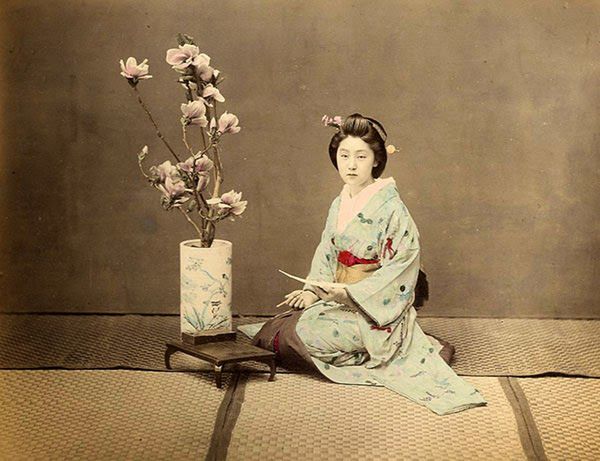 Barwione zdjęcia z Japonii - tak wyglądały początki kolorowej fotografii 9