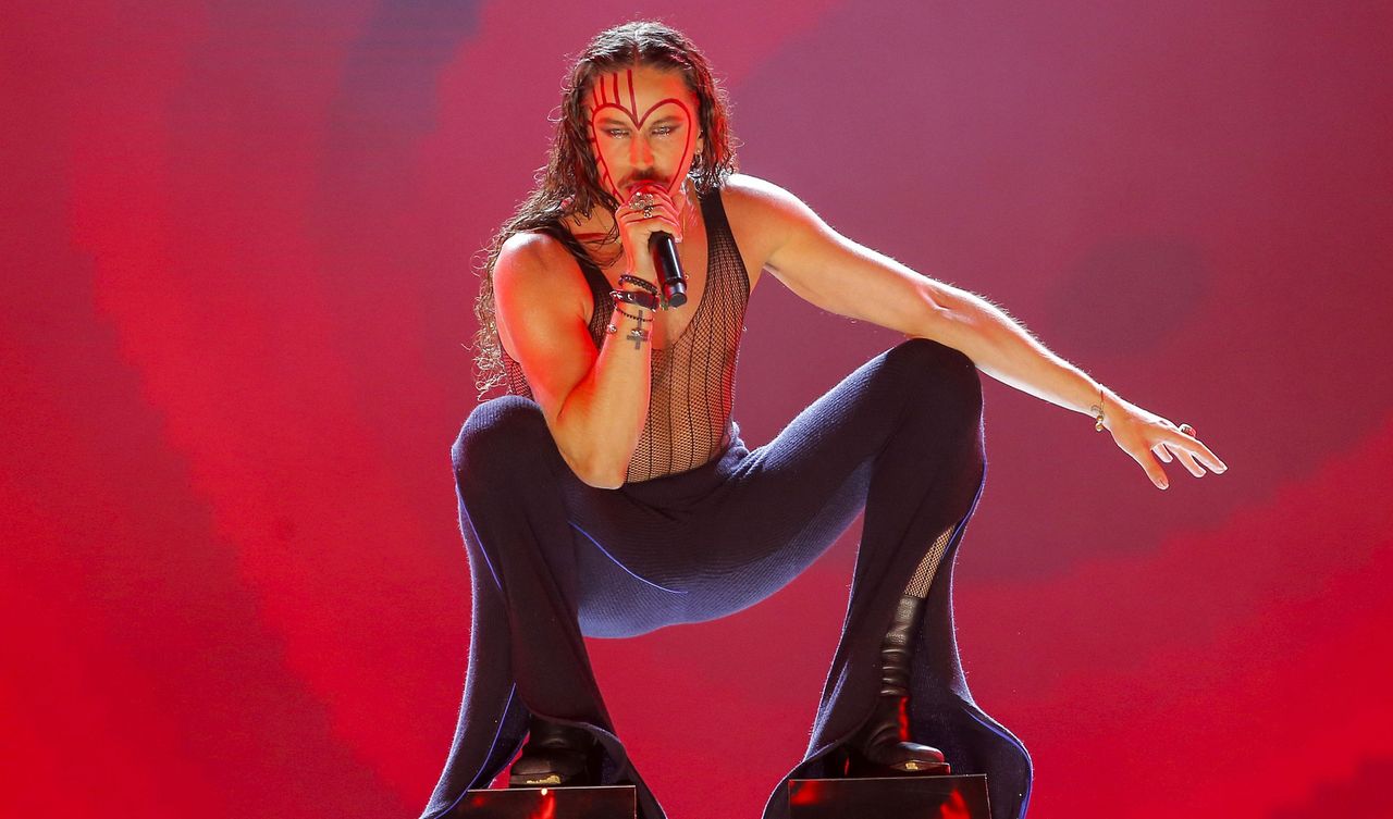 Michał Szpak podczas Top of the Top Sopot Festival 2022