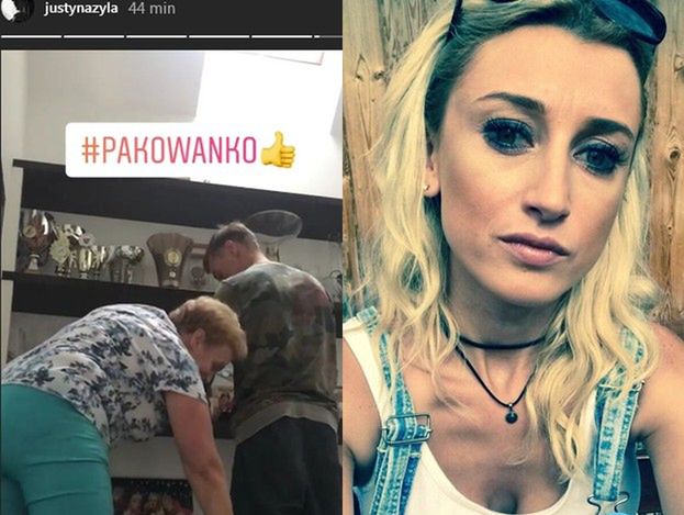 Justyna Żyła pakuje trofea męża w Dzień Ojca. Zrobiła relację na Instagramie (FOTO)