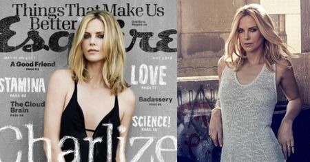 Seksowna Charlize na okładce "Esquire"