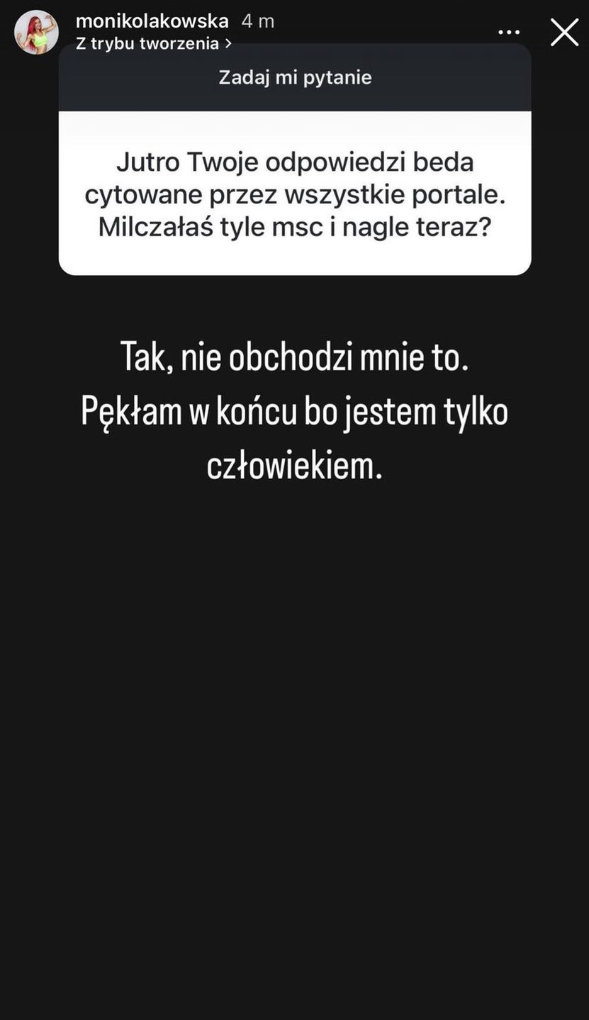 Kołakowska potwierdza rozstanie z Wardęga. Wspomina o Boxdelu
