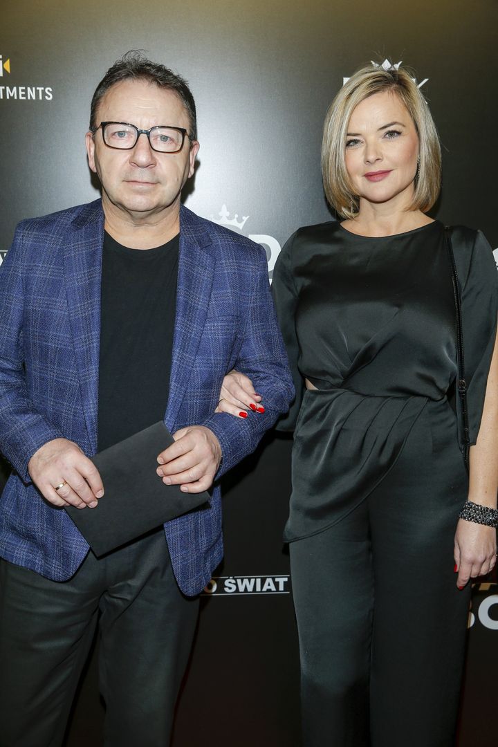 Monika Richardson i Zbigniew Zamachowski