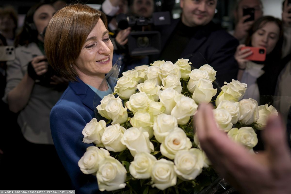 Prezydent Mołdawii Maia Sandu zadowolona z wyniku wyborów