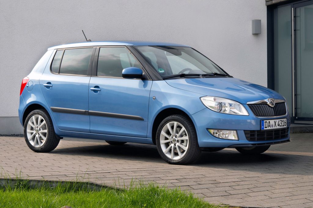 Skoda Fabia - stary model, ale ciągle trzyma poziom