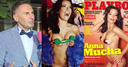 Gojdź zachwyca się Muchą: "Jej sesja w "Playboyu" była najbardziej zachwycająca. Umie pokazywać biust!"