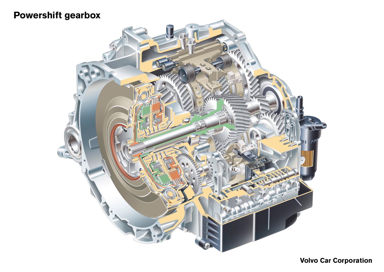 PowerShift Volvo/Ford - budowa i podstawy działania skrzyni biegów