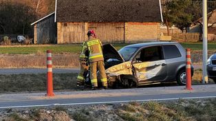 Mielec: Groźnie na obwodnicy. Są utrudnienia