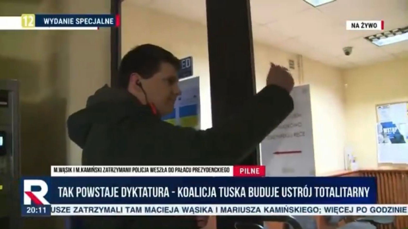 Poszukiwania Kamińskiego i Wąsika w TV Republika