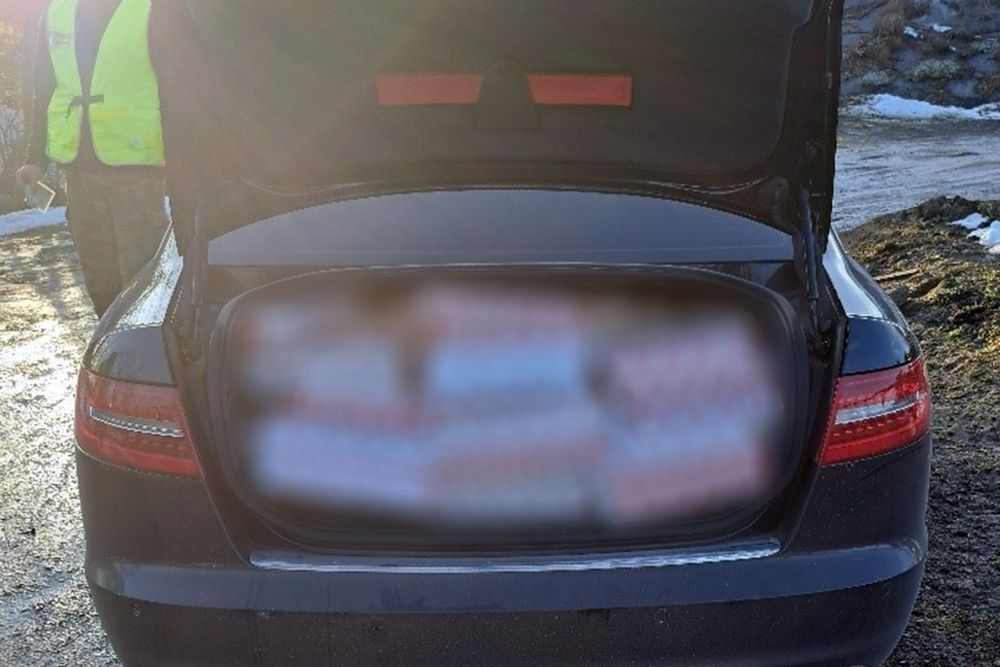 Audi z papierosami za ponad 224 tys. złotych