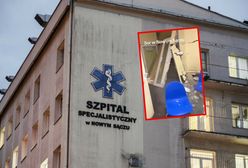 Katastrofa budowlana w sądeckim szpitalu. Zawaliła się ściana