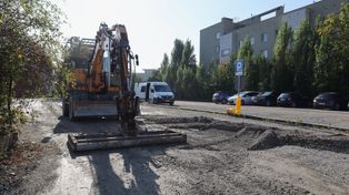 Rzeszów: Parking dla pacjentów przy ulicy Warzywnej znów jest remontowany