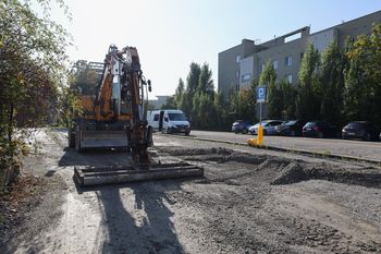 Rzeszów: Parking dla pacjentów przy ulicy Warzywnej znów jest remontowany