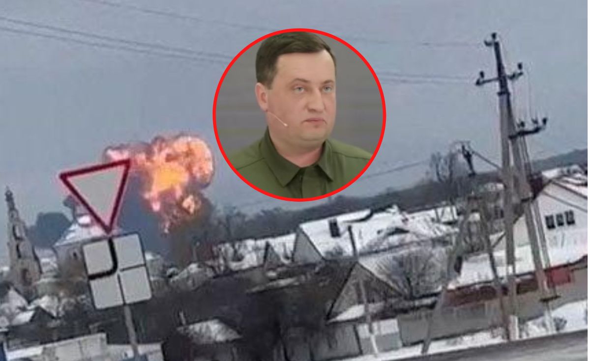 Andrij Jusow wygłosił kolejne oświdczenie HUR ws. katastrofy samolotu w obwodzie biełgorodzkim w Rosji