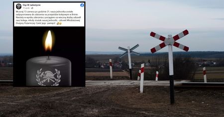 Nie żyje 17-letni strażak. Tragedia na przejeździe kolejowym