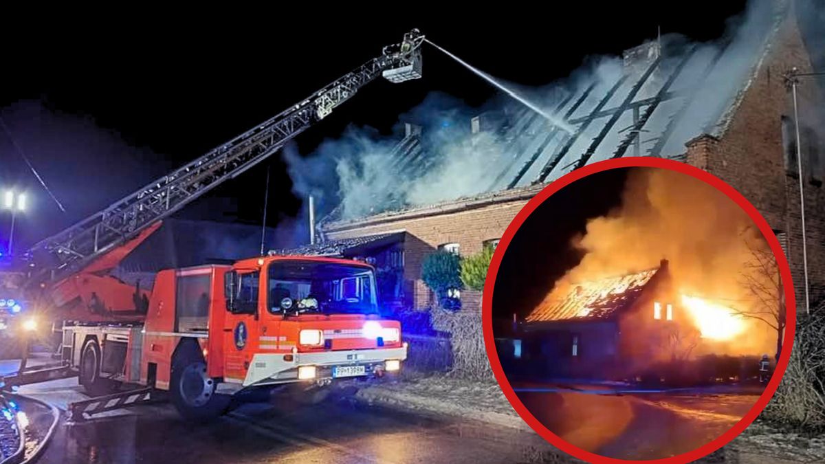 Pożar w Brzostowie