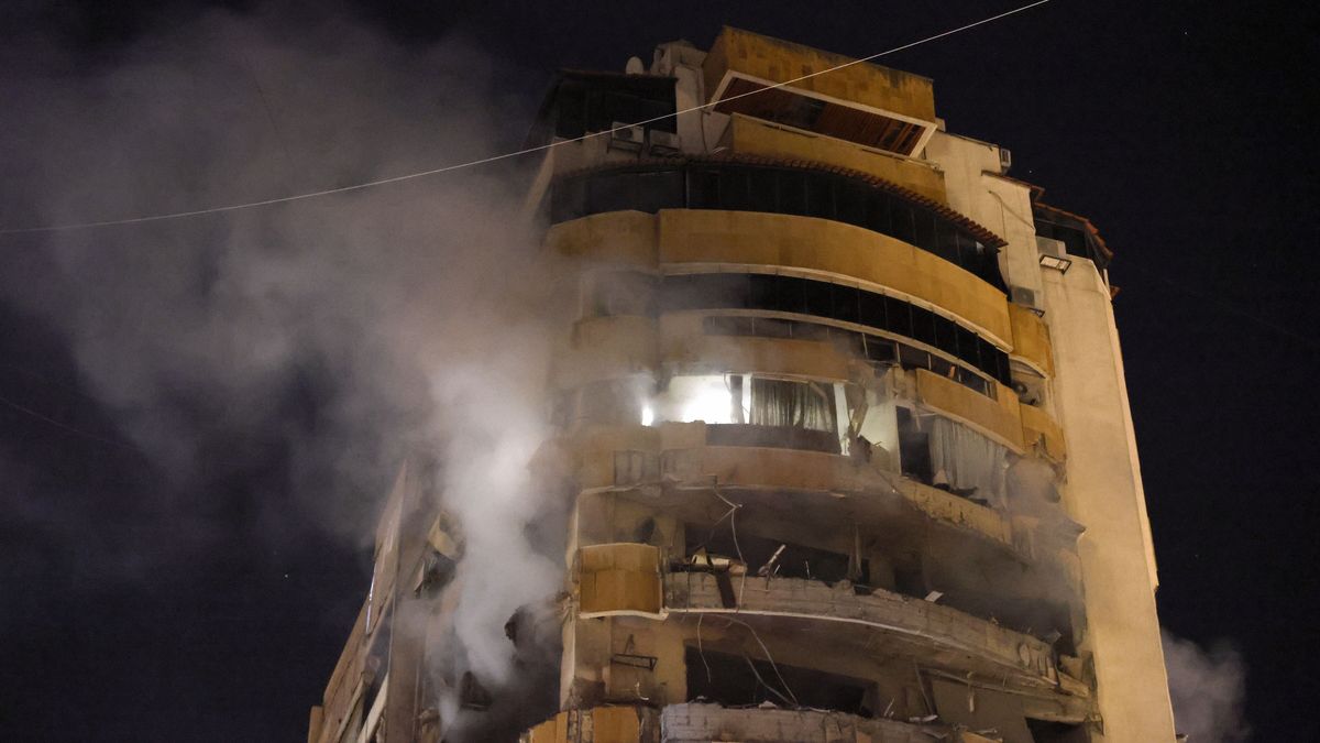 Nocne naloty Izraela na Bejrut