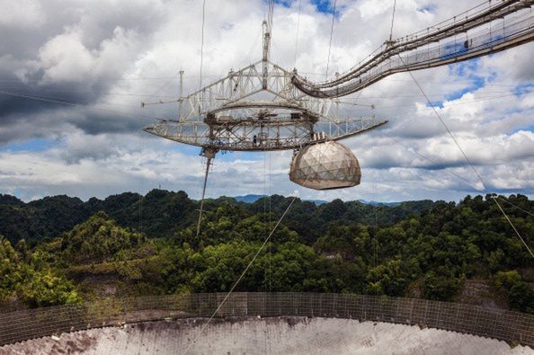 Teleskop do wykrywania kosmitów uległ tajemniczej awarii. Urzędnicy planują dochodzenie - Obserwatorium Arecibo