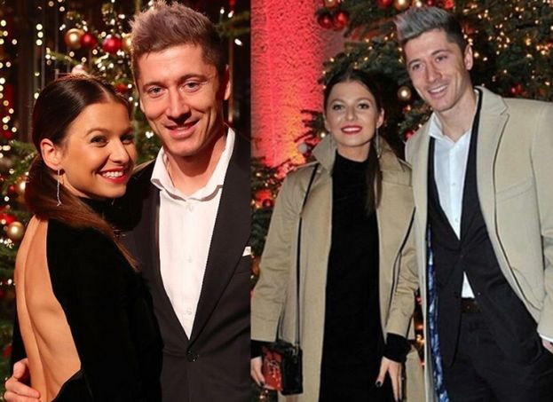 Lewandowscy pozują na świątecznej imprezie Bayernu! (FOTO)