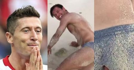 Lewandowski komentuje palec w pupie Krychowiaka: "Nie mogę odpowiadać za social media zawodników. Ja sam wrzuciłem jedno zdjęcie!"