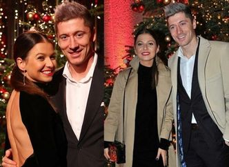 Lewandowscy pozują na świątecznej imprezie Bayernu! (FOTO)