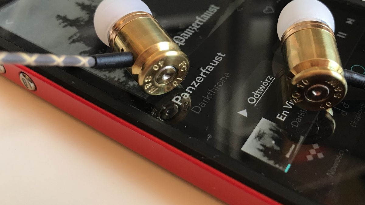 Federal 40 model FBI – polskie słuchawki wykonane ręcznie z łusek kalibru .40 S&W 1