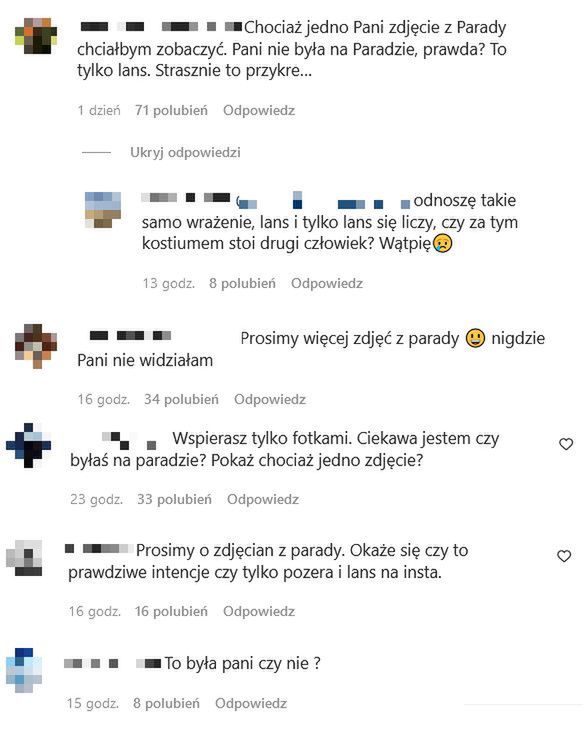Fani rozliczają się z Małgorzatą Rozenek za Paradę Równości
