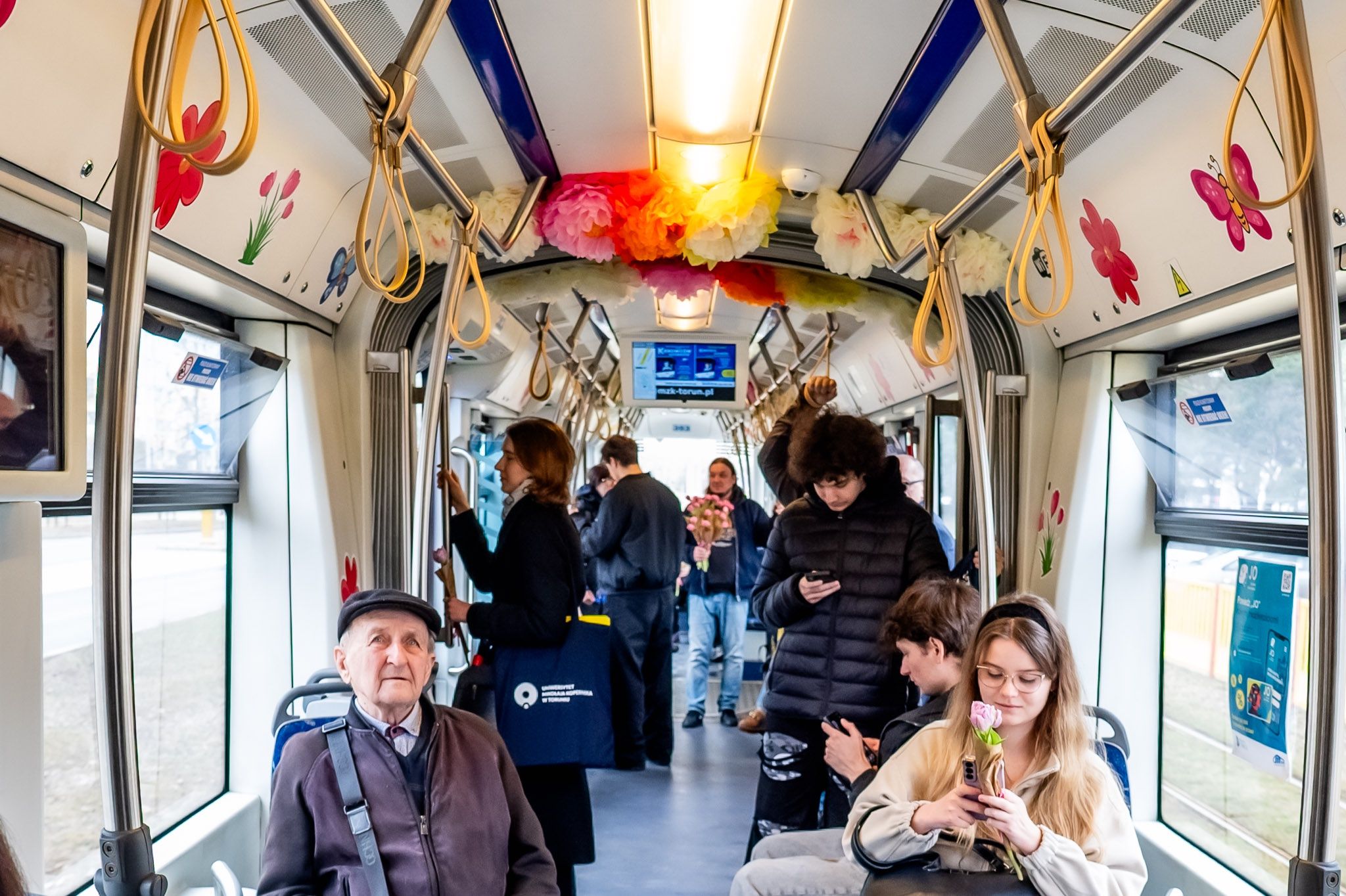 Wiosenny tramwaj