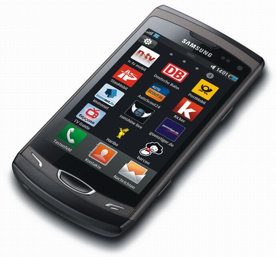 Samsung Wave II S8530 z ekranem Super Clear LCD 2