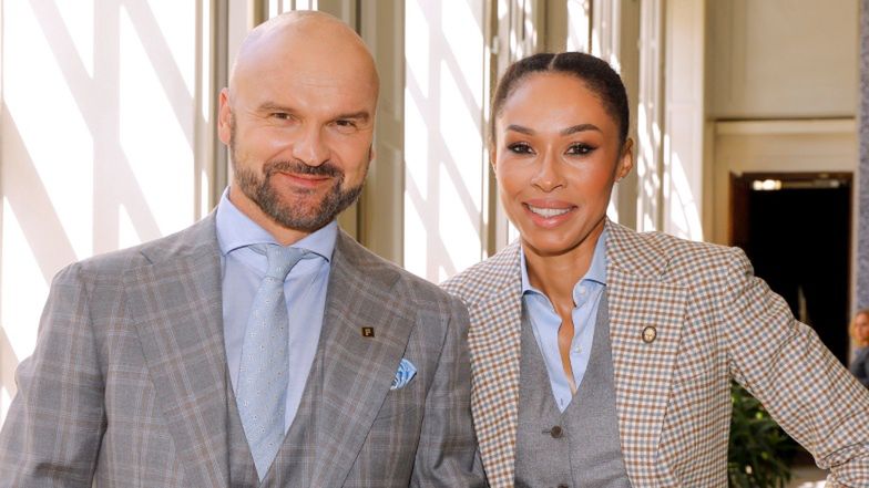 Omenaa Mensah i Rafał Brzoska mówią o początkach swojej miłości