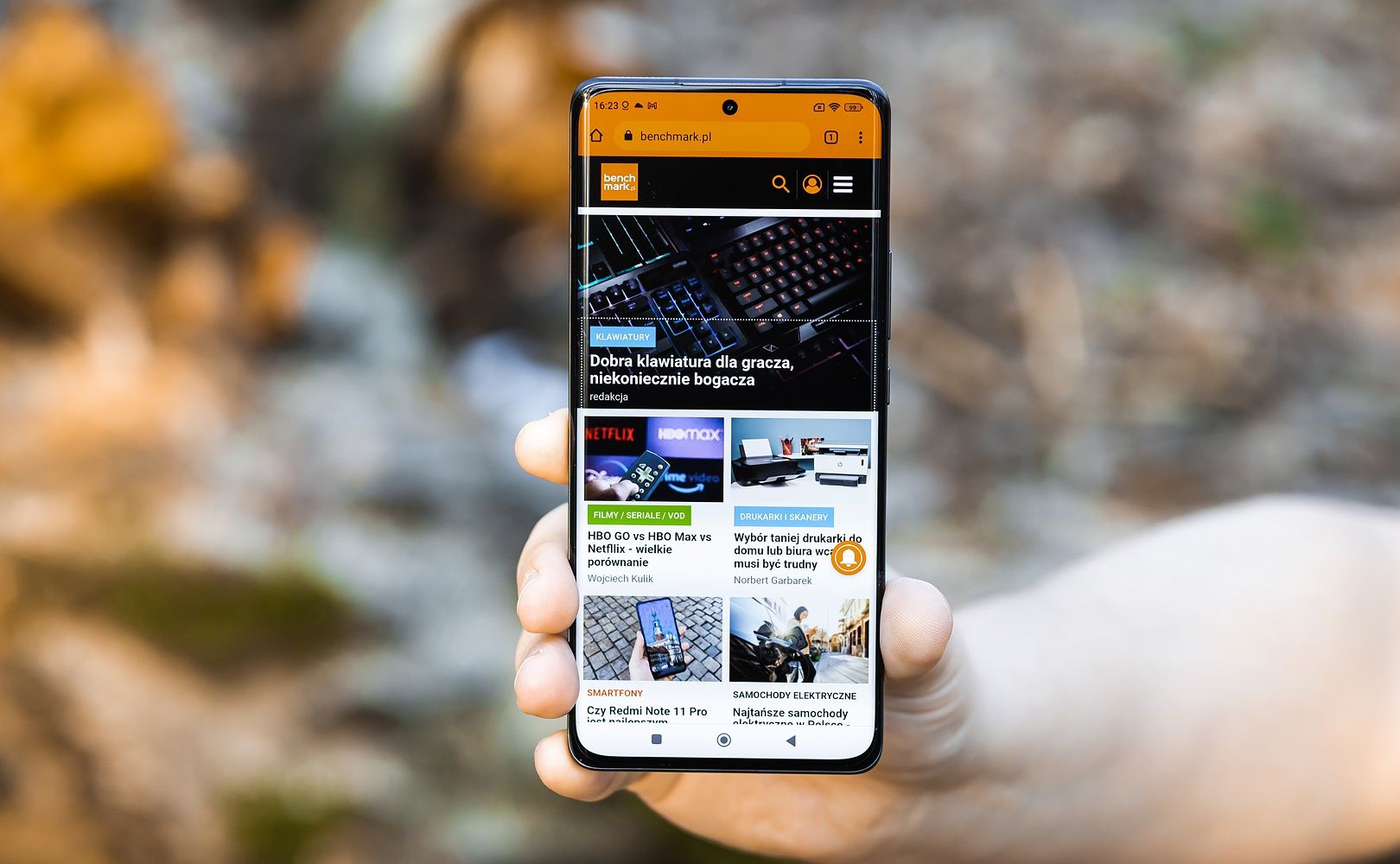 Xiaomi 12 Pro przeglądarka