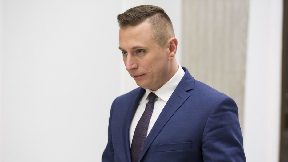 53. posiedzenie Sejmu VIII kadencji06.12.2017 Warszawa 53. posiedzenie Sejmu VIII kadencji N/z Krzysztof Brejza fot. Andrzej Hulimka/REPORTERAndrzej Hulimka/REPORTER