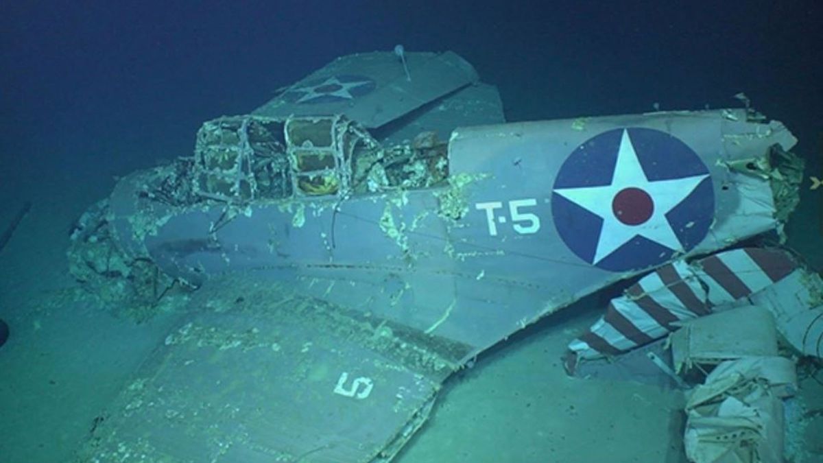 Wrak samolotu znaleziony na dnie Morza Koralowego