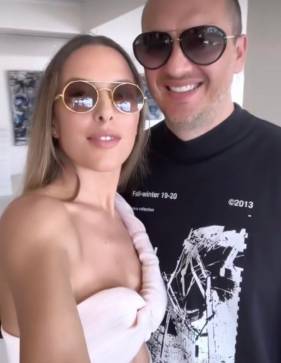 Ewa Chodakowska i Lefteris Kavoukis