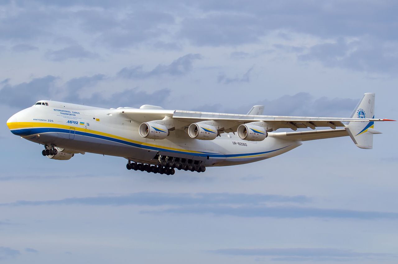W Polsce widziano go 3 razy. Gigant An-225 Mrija znowu pojawi się nad naszymi głowami - An-225 Mrija  pojawi się w Polsce 