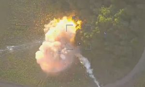 Ukraińskie drony zaatakowały rosyjskie miasto. Są ranni