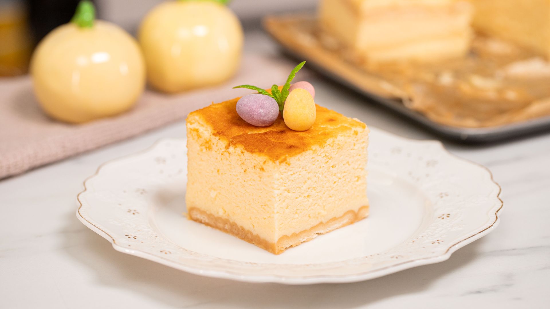 Nasz przepis dnia na wielkanocny sernik. Wychodzi idealnie kremowy i puszysty