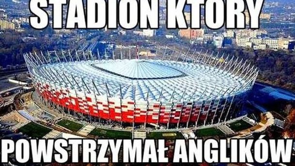 Zalany Stadion Narodowy bohaterem Facebooka. Najlepsze memy plus konkurs 1