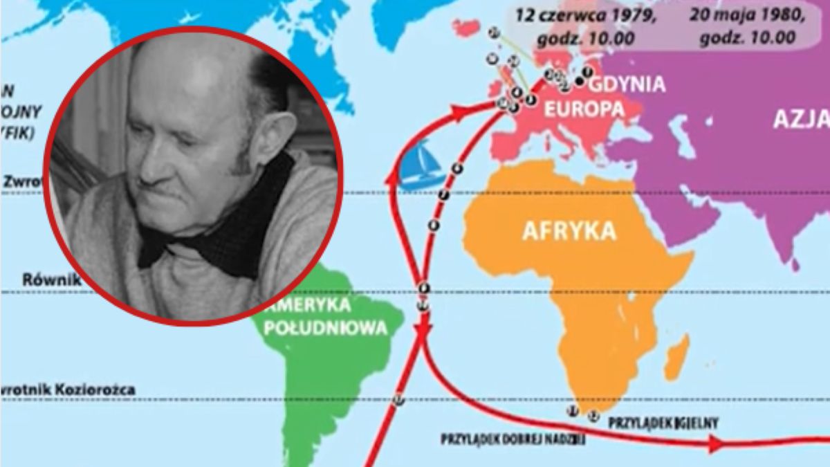 Henryk Jaskuła samotnie opłynął świat