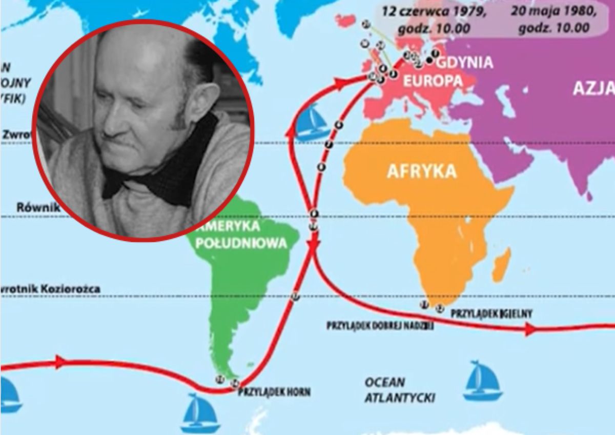 Henryk Jaskuła samotnie opłynął Ziemię. Mija 45 lat od niezwykłego wyczynu