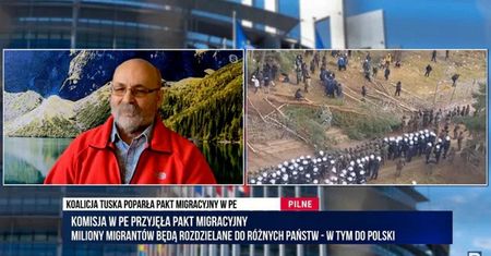 Kolejne skandaliczne słowa z migrantami w TV Republika. Prezenter "próbował" reagować