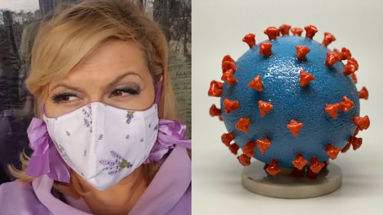 Katarzyna Skrzynecka i jej rodzina chorowali na COVID-19