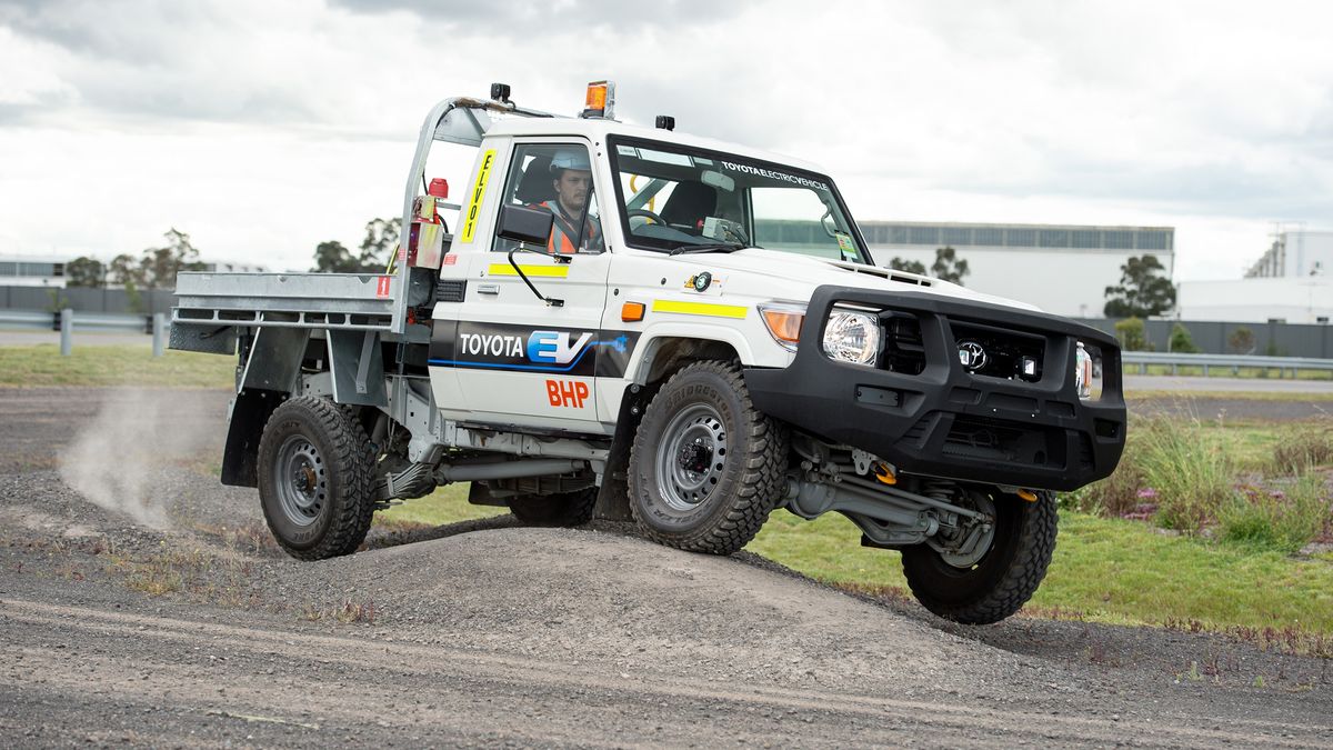 Elektryczna Toyota Land Cruiser dla australijskiego górnictwa