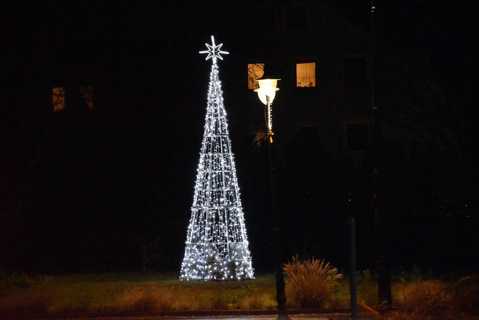 Świąteczne iluminacje w Sławnie