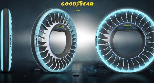 Goodyear pokazał oponę koncepcyjną Aero dla autonomicznych i latających samochodów (wideo)
