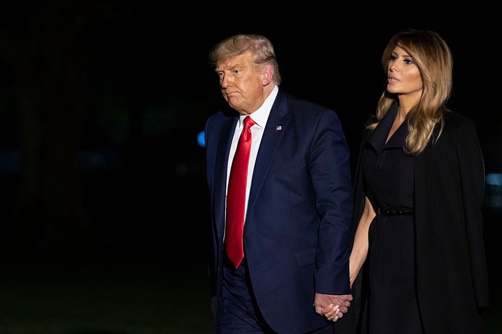 Donald i Melania Trumpowie