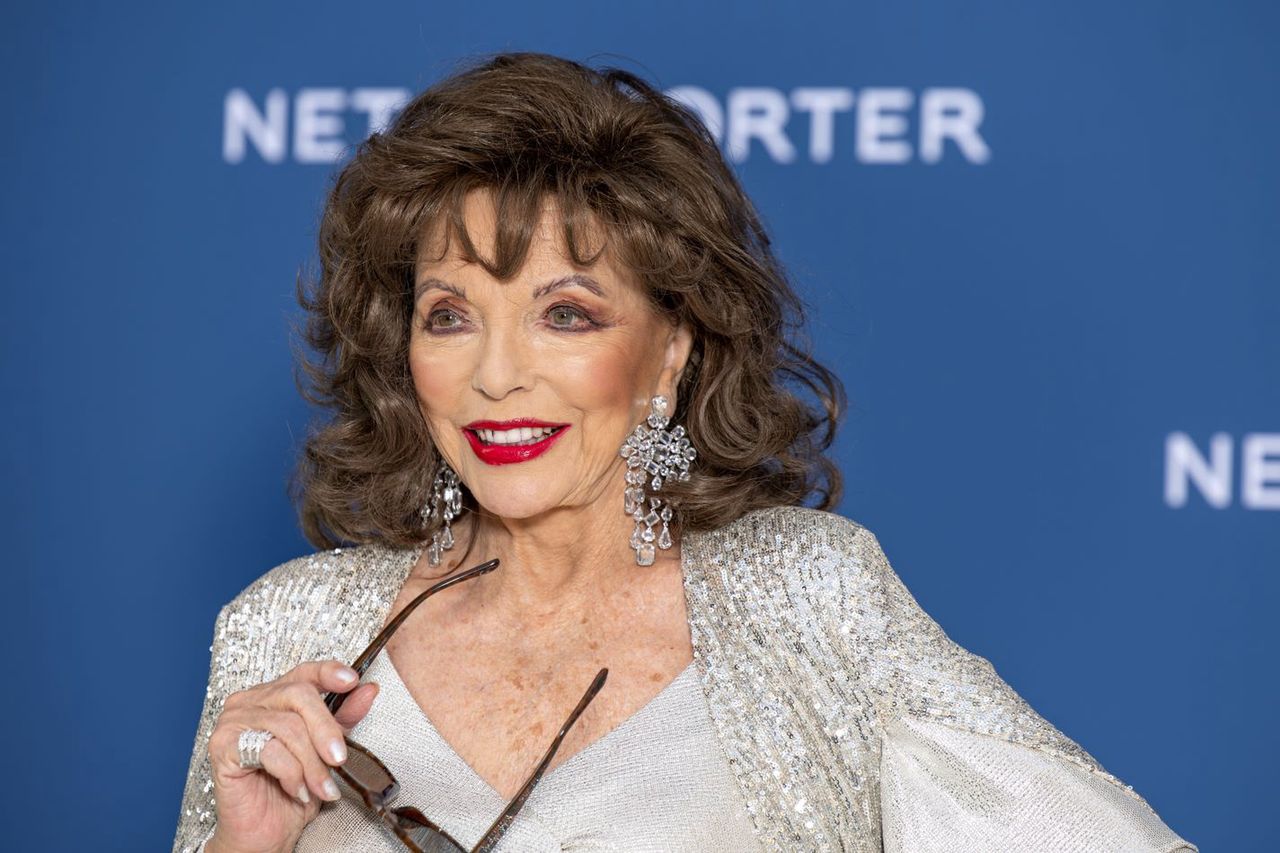 Joan Collins is 90 years old.