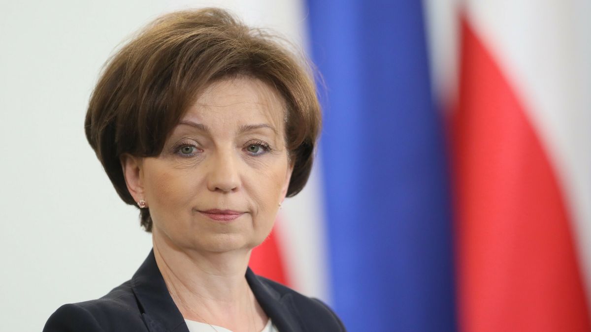 Powo?anie nowych cz?onk�w Rady Dialogu Spo?ecznego
Fot. Wojciech Olkusnik/East News, Warszawa, 17.05.2022. Palac Prezydencki. Powolanie nowych czlonkow Rady Dialogu Spolecznego przez prezydenta Andrzeja Dude. W sklad rady weszli minister rozwoju i technologii Waldemar Buda oraz minister finansow Magdalena Rzeczkowska.
N/z: minister rodziny, pracy Marlena Malag
Wojciech Olkusnik